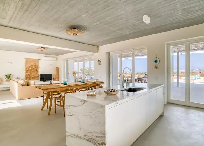 Lampsi - Spacious & Modern Willa Isterni (Paros)